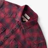 Award Brand Co Mens Shirts Western Vintage Flannel Highland Check 100% Cotton Long Sleeve snap buttons 230RWN0205_3 In the vast Western plains, heavyweight vintage flannel shirts were a cowboy's reliable companion. Sturdy and
warm, they weathered the toughest trails. Now revived from Award Brand Co, these shirts bring that rugged Western
heritage to life, perfect for those who value tradition and adventure in every stitch.