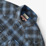 Award Brand Co Mens Shirts Western Vintage Flannel Highland Check 100% Cotton Long Sleeve snap buttons 230RWN0207_3 In the vast Western plains, heavyweight vintage flannel shirts were a cowboy's reliable companion. Sturdy and
warm, they weathered the toughest trails. Now revived from Award Brand Co, these shirts bring that rugged Western
heritage to life, perfect for those who value tradition and adventure in every stitch.