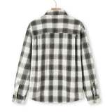 Award Brand Co Mens Shirts Vintage Flannel Heavyweight Maverick Check 100% Cotton Long Sleeve 230LDE0203_2 Rediscovered in a dusty attic, the heavyweight vintage flannel shirts were a testament to timeless 
craftsmanship. Each stitch told stories of rugged adventures and cozy firesides. Now, these soft, 
durable shirts return from Award Brand Co, blending classic style with modern comfort, ready to be
 worn and loved by everyone.